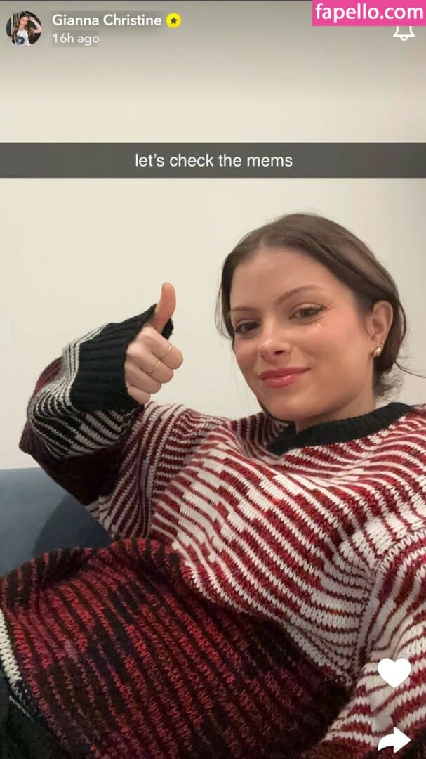 Click to view full size Gianna Christine Nude Leaks 3 Photos