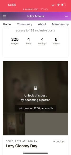 Lolita Milena Nude  Leaks 3 Photos