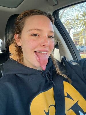 Long Tongue Fetish Nude  Leaks 11 Photos