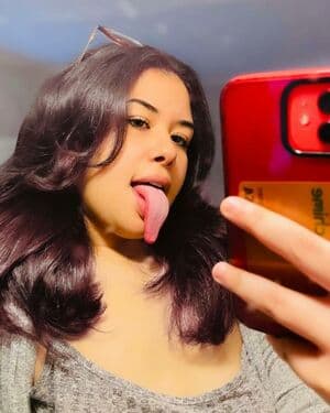 Long Tongue Fetish Nude  Leaks 5 Photos