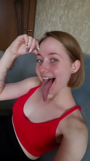 Long Tongue Fetish Nude  Leaks 15 Photos