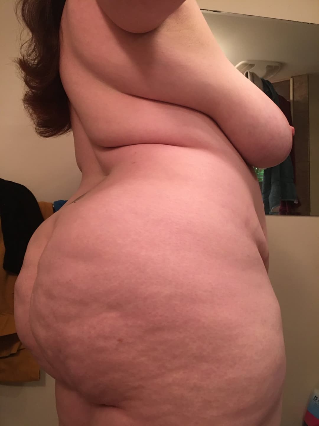 The perfect BBW (Huge booty N Huge Breasts with a big belly)