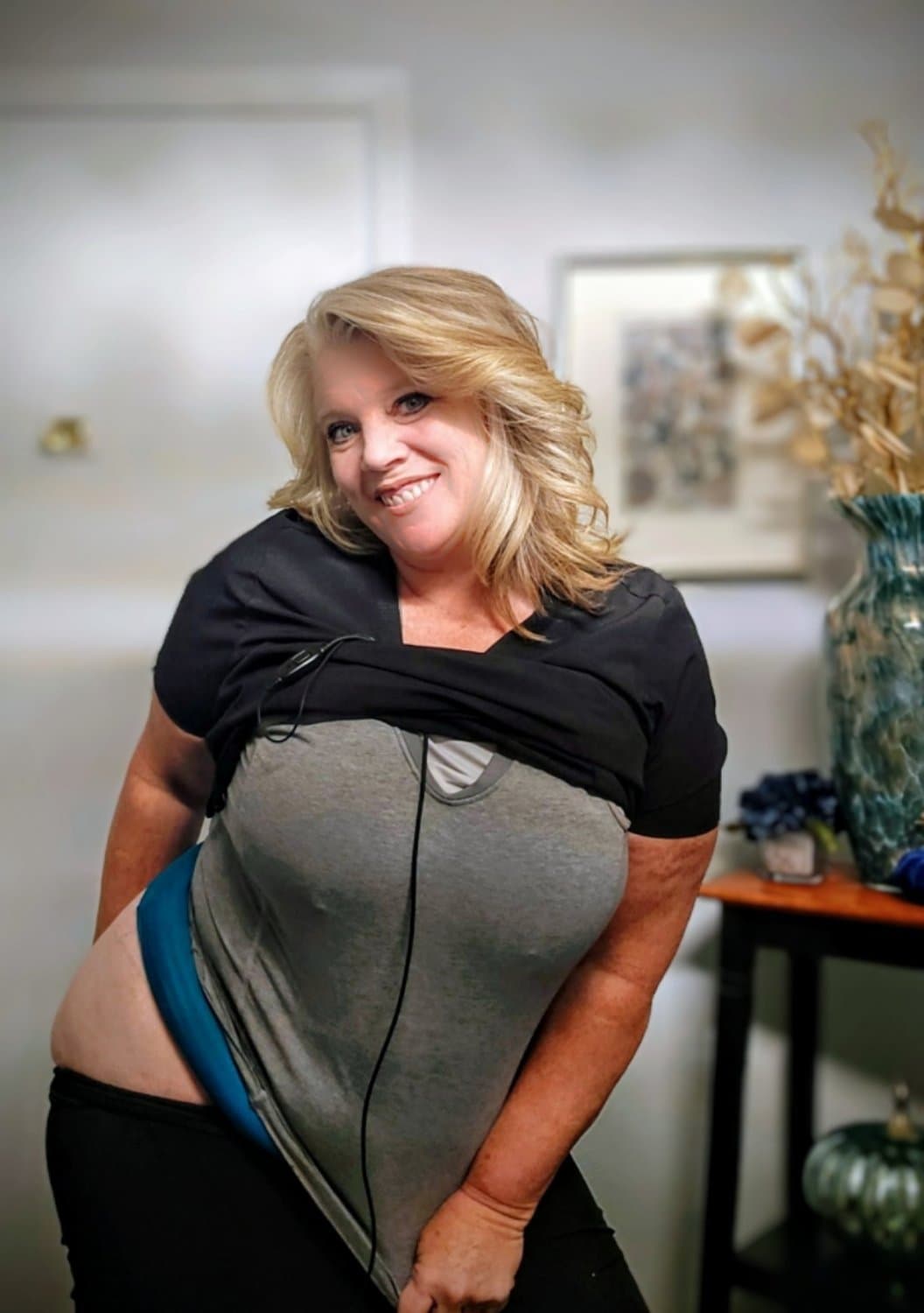 BLONDE Bimbo cum lover 50+ Mature Milf Meet In Person BIG tits content Christine