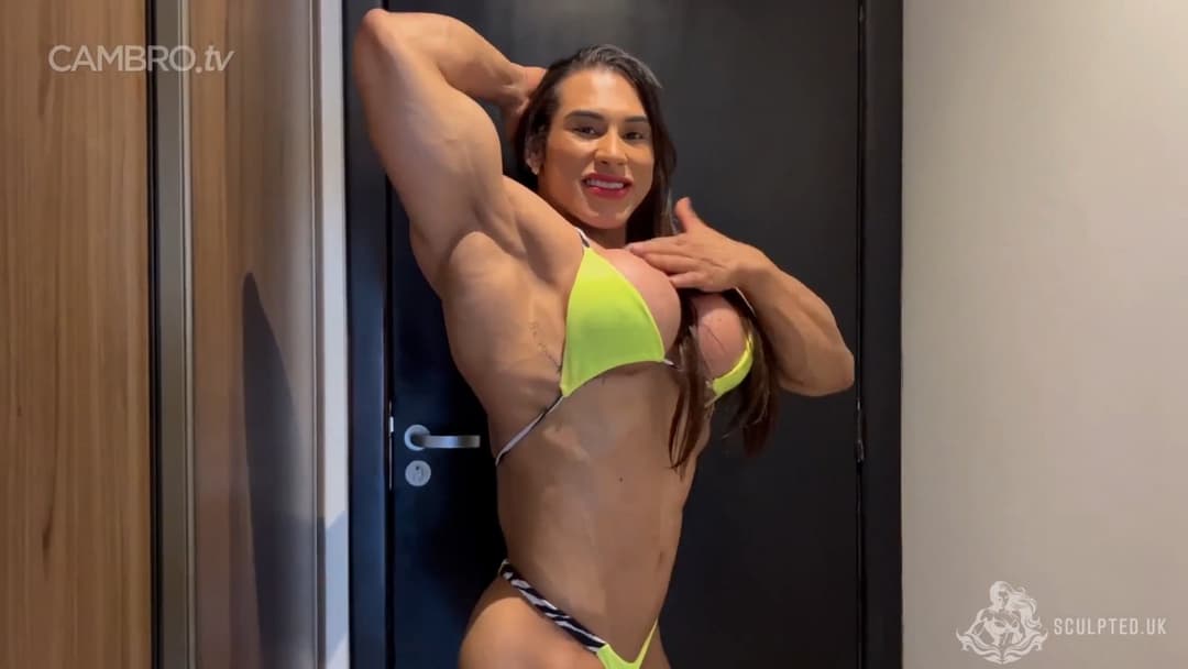 Mrs Barros, spermatic scent of veiny lats & muscle armpits