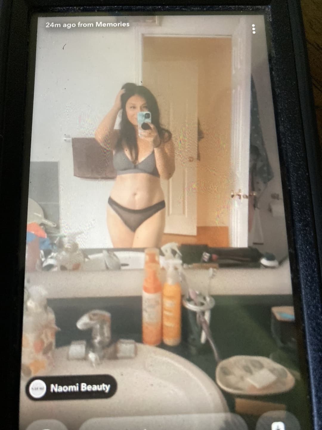 Cheating wife said no saving, but didn’t say no recording from another device.