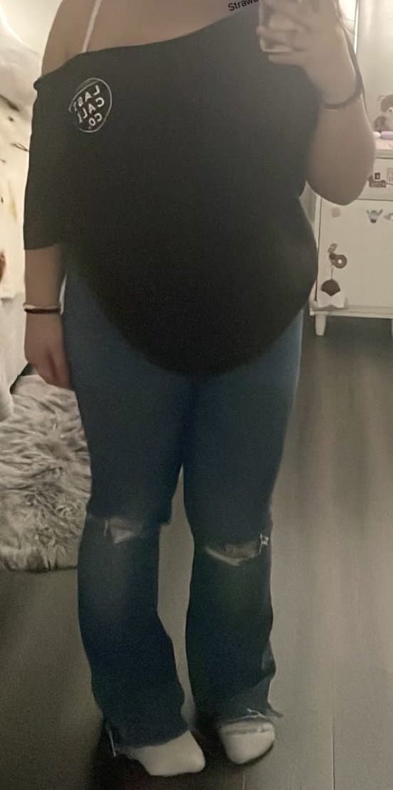 high school latina crush likes showing off her big titties