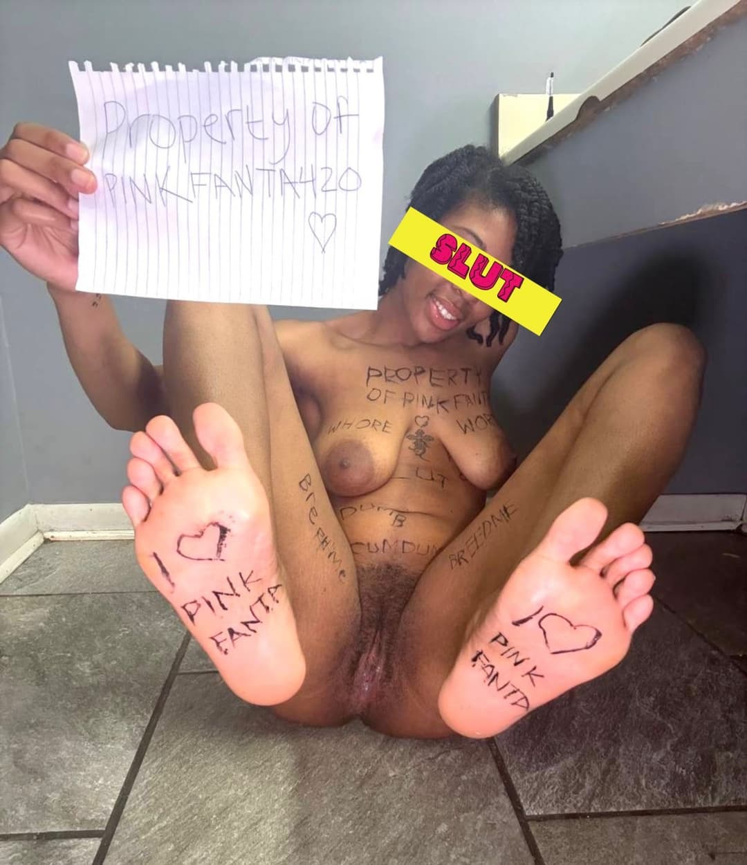 Slutty Ebony ready to drain your wallet ?? ?