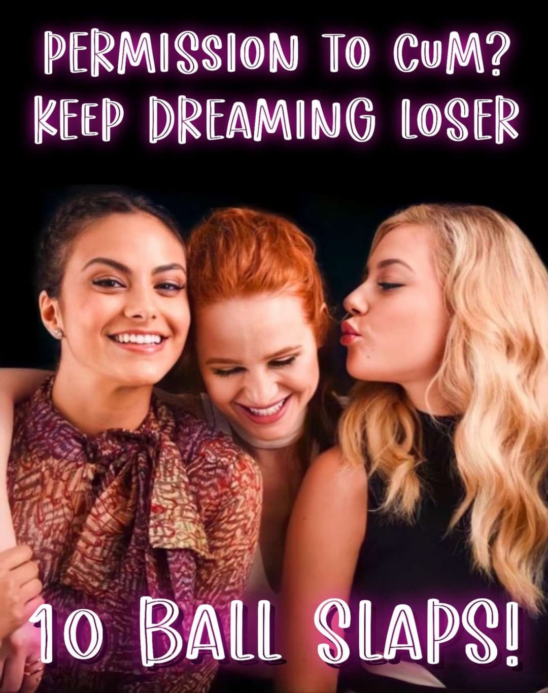 Celebrity Captions Cum Denial