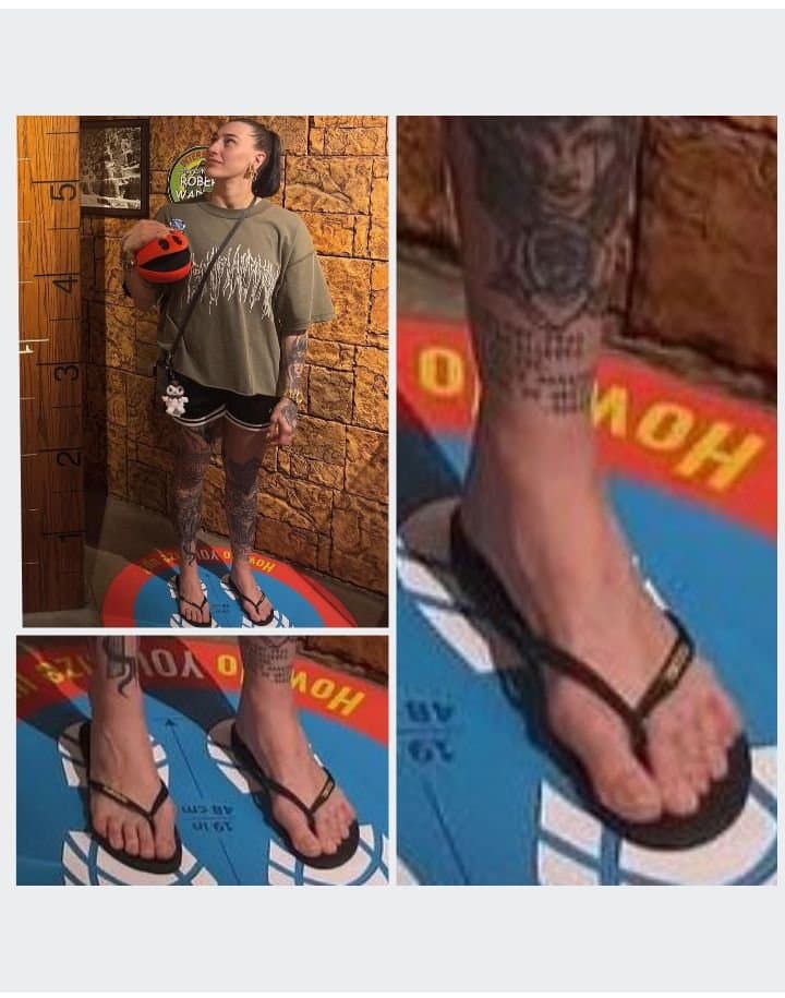 Rhea Ripley barefeet