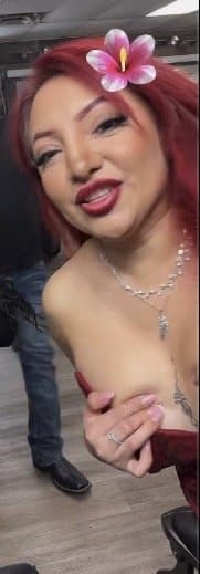 Big tit redhead latina milf slut
