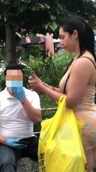 Guy Gets Caught Recording Upskirts