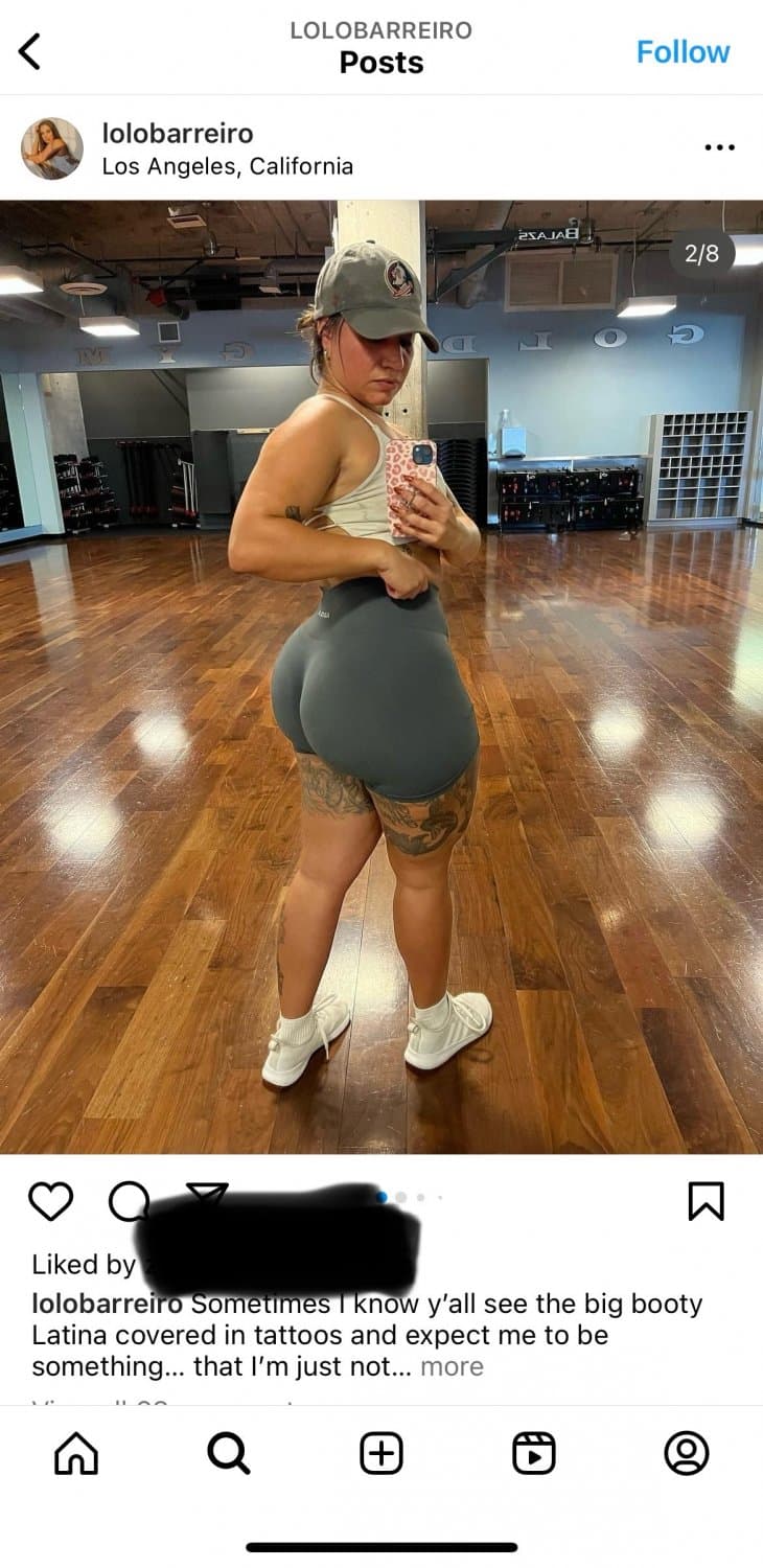 Big booty Latina covered in tattoos (part 2) IG: Lolob@rrèířo