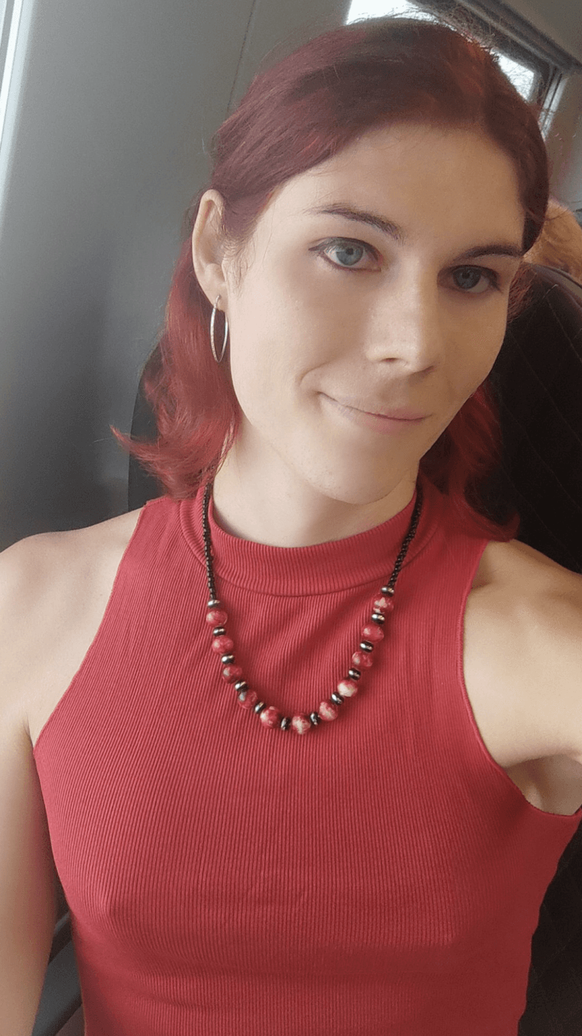 Cute little titties on this artificial ginger emo Whore