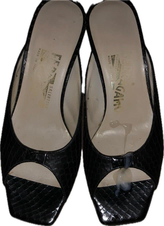 Asian feet / shoes & cum 2