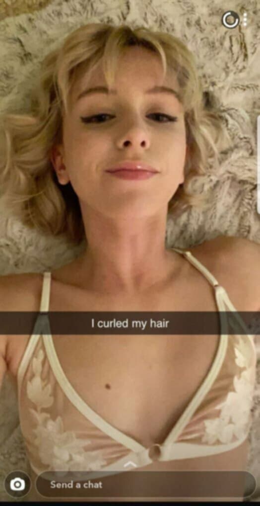 Click to view full size Short blonde hair cutie