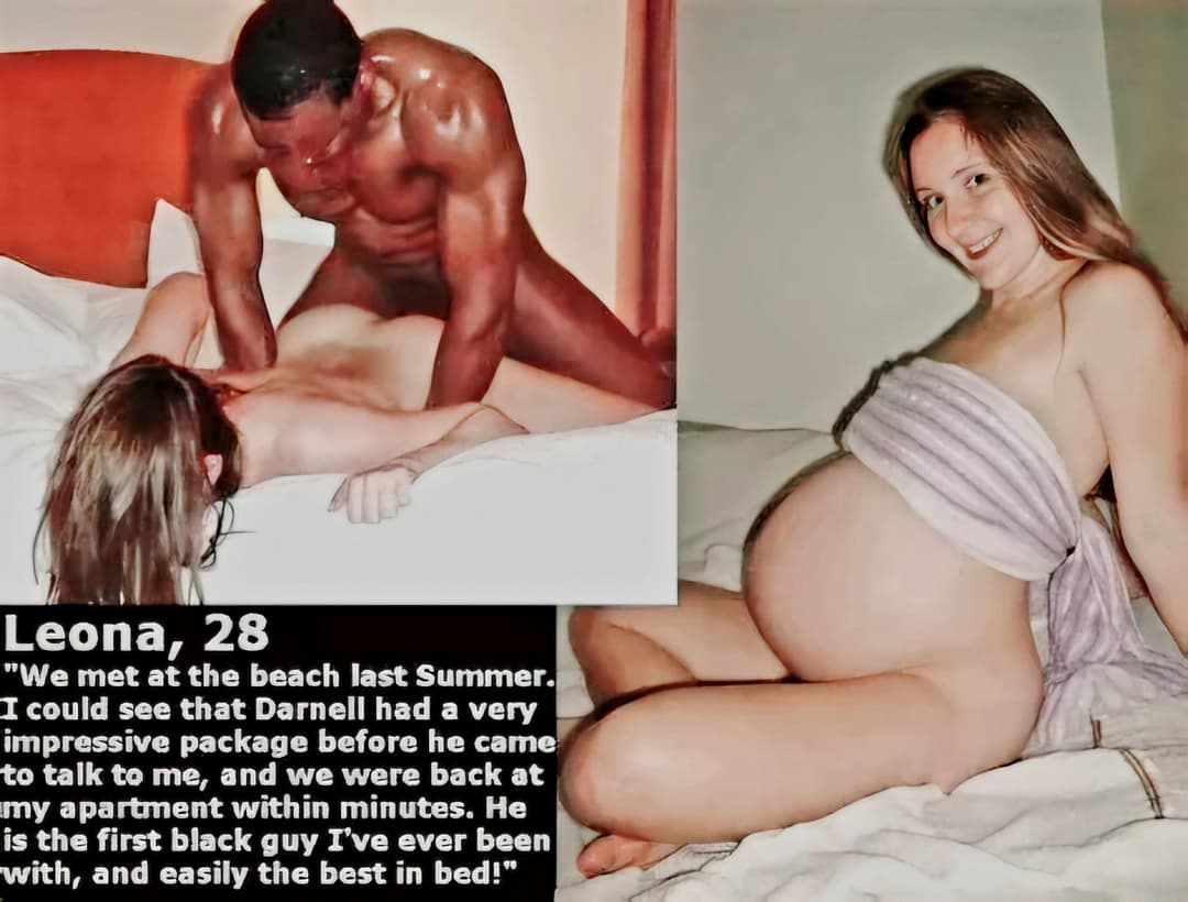 Wife niki taking huge black nigger thug cock in her Irish ginger pussy raw