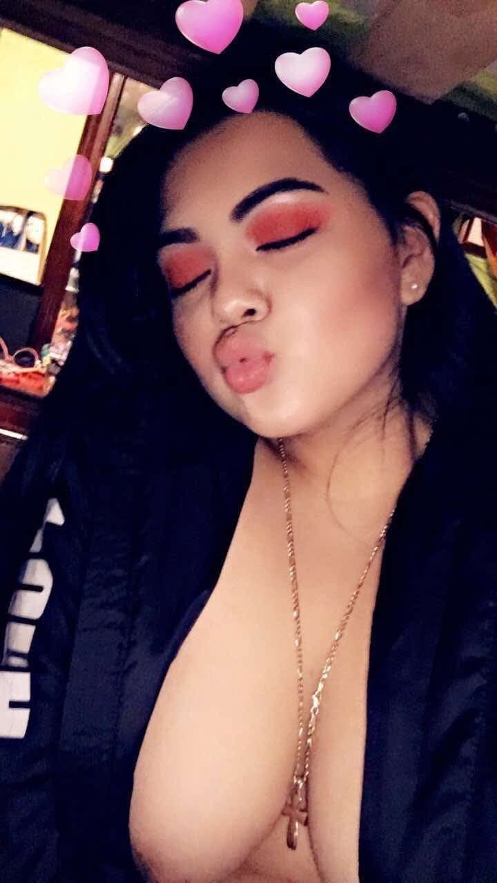 Would you fuck this big tit slut?