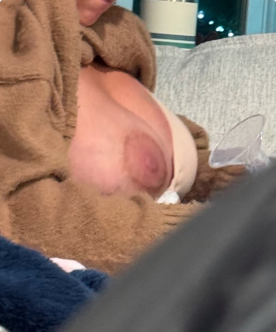 Big tit pregnant wife