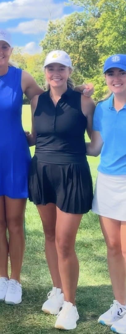 Sexy golf outing