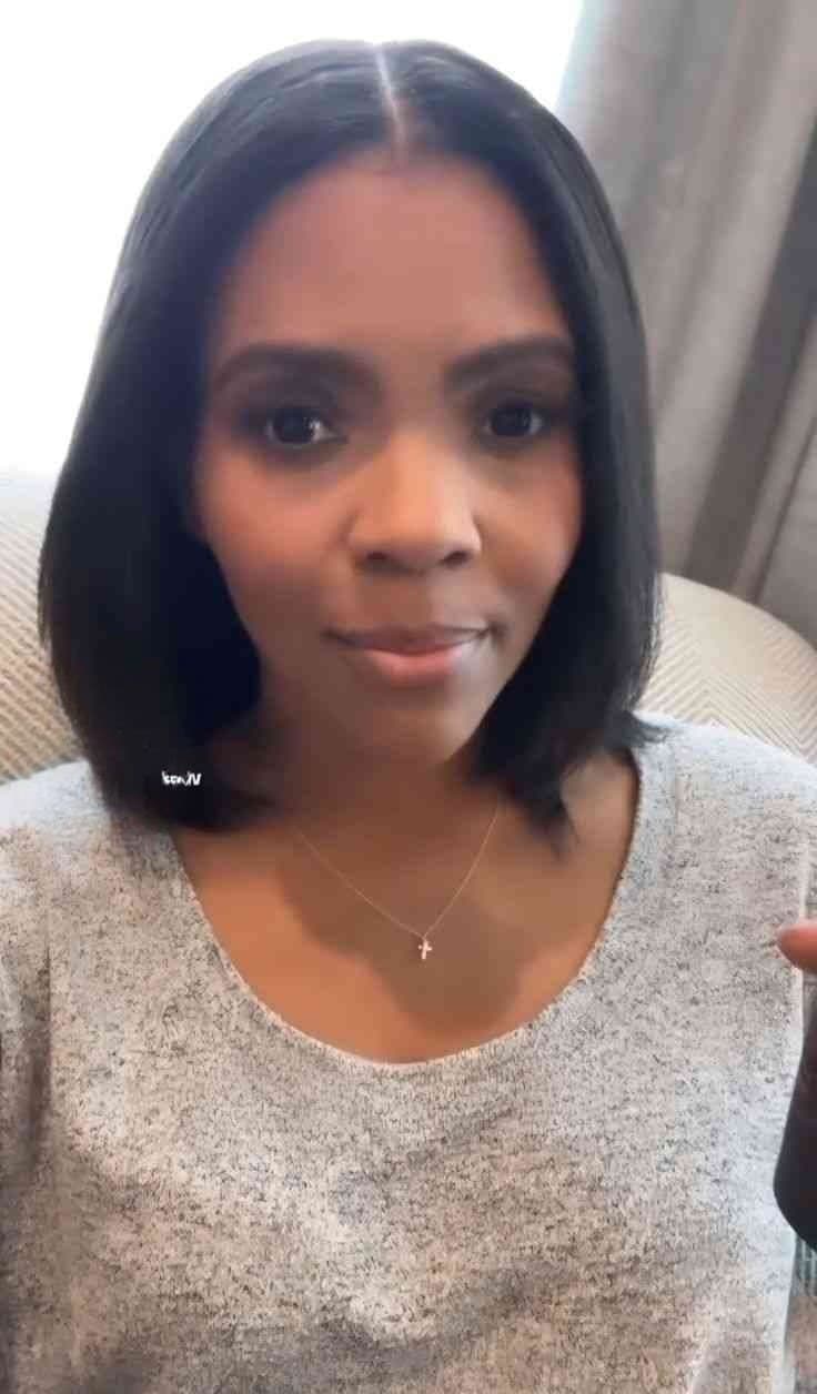 Black honey Candace Owens is brown sugar. Shut up this petite slut with white cock in her mouth