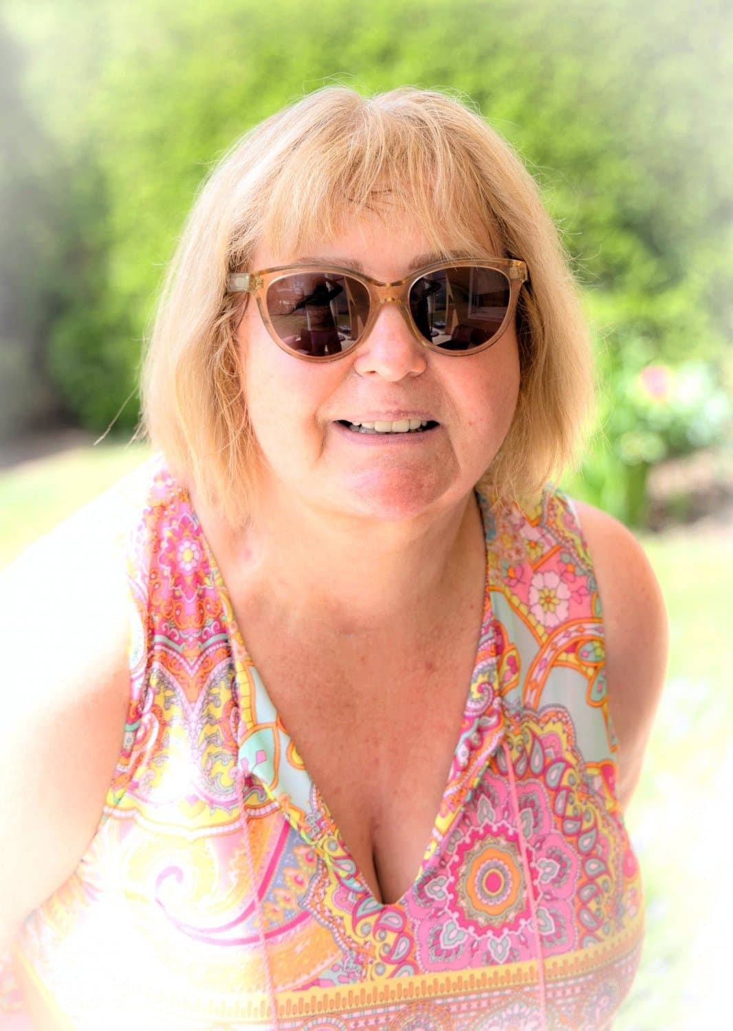 Wonderful Blonde granny with wonderful boobs