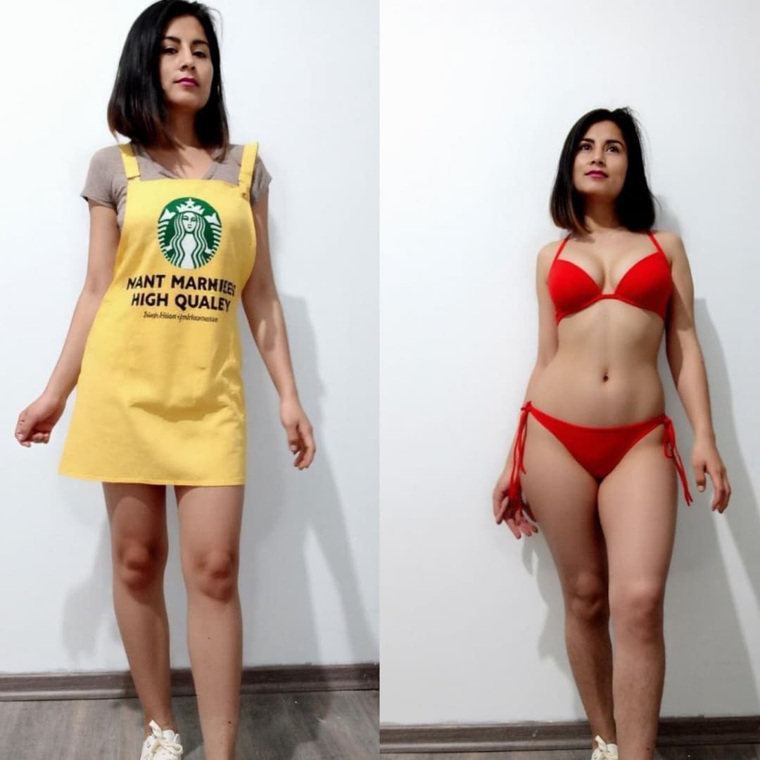 Clothes / without clothes xposed