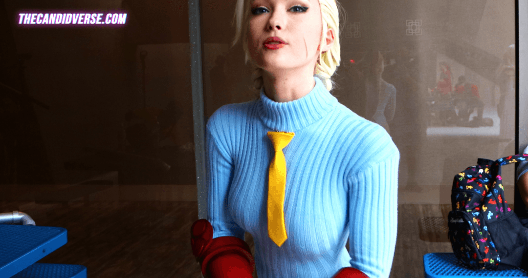 American Perfect Blonde at the Comic Con