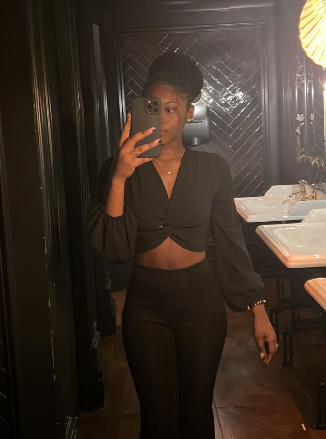 Dumb black slut used and has her nudes leaked all over the internet