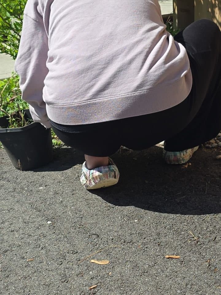 Creepshots of my mom working hard