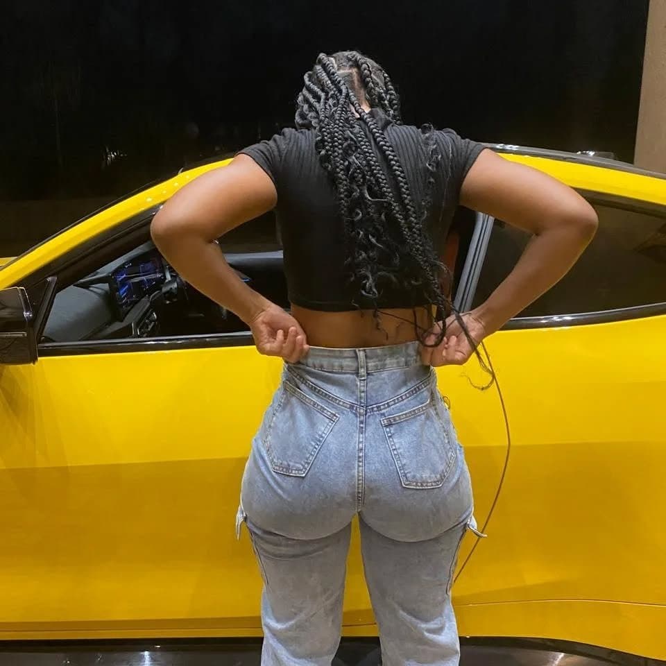 Thick South African teen