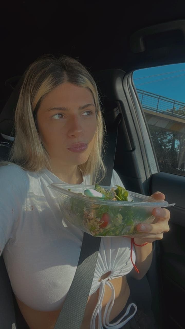 You hungry? Or just hungry for me?