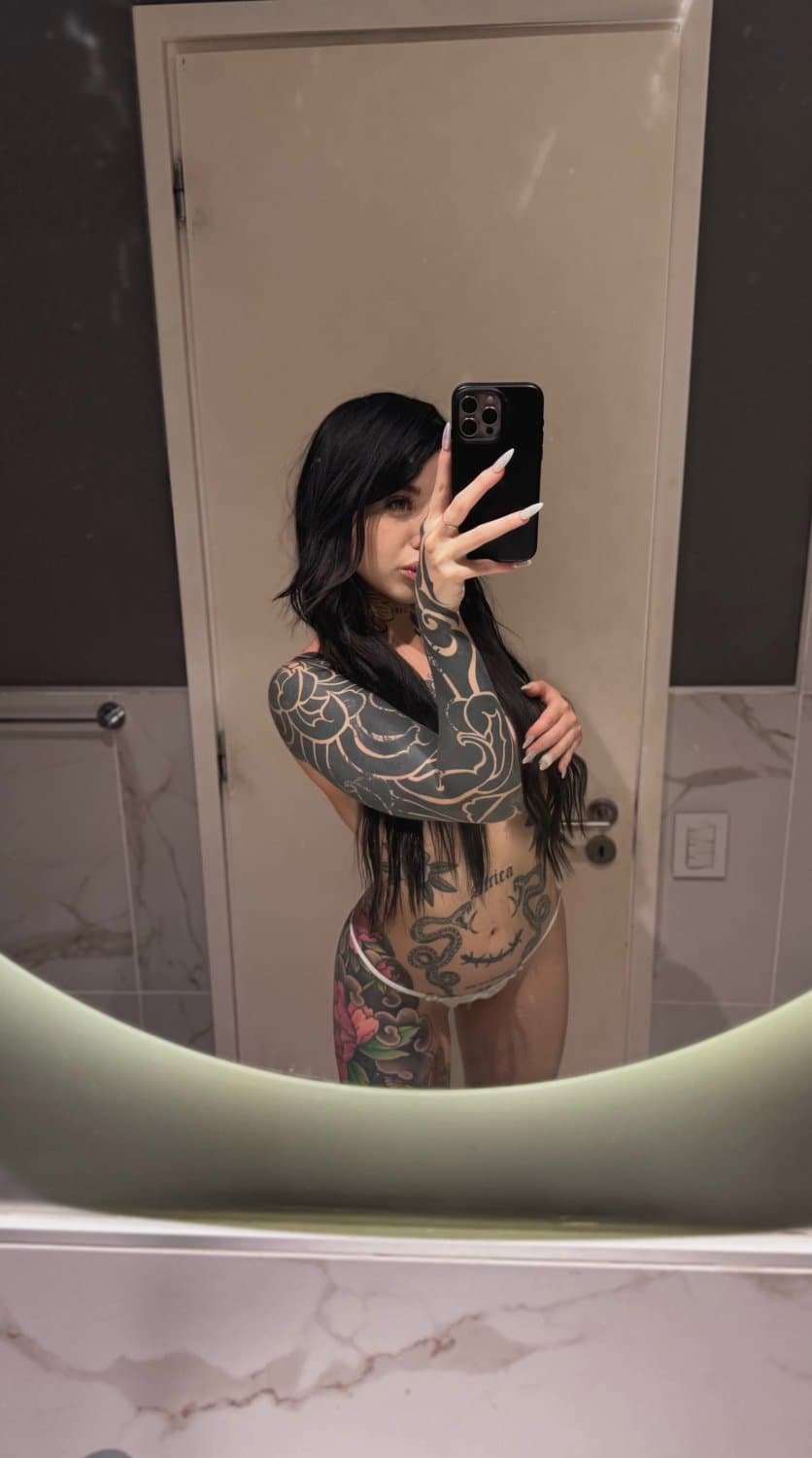 Your exclusive tattooed slut is here, you can fuck me all night long