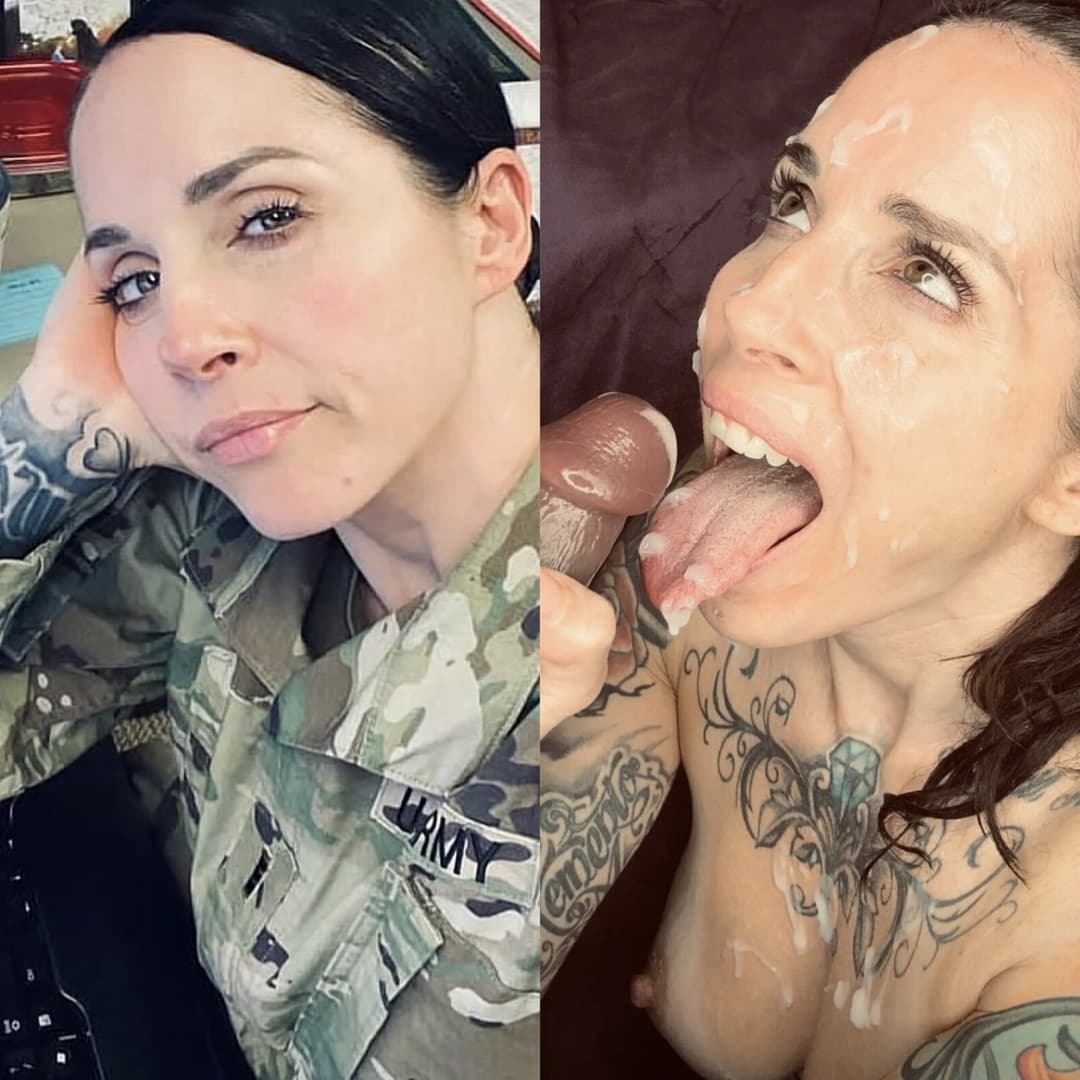 Military Milf BBC Cum Slut