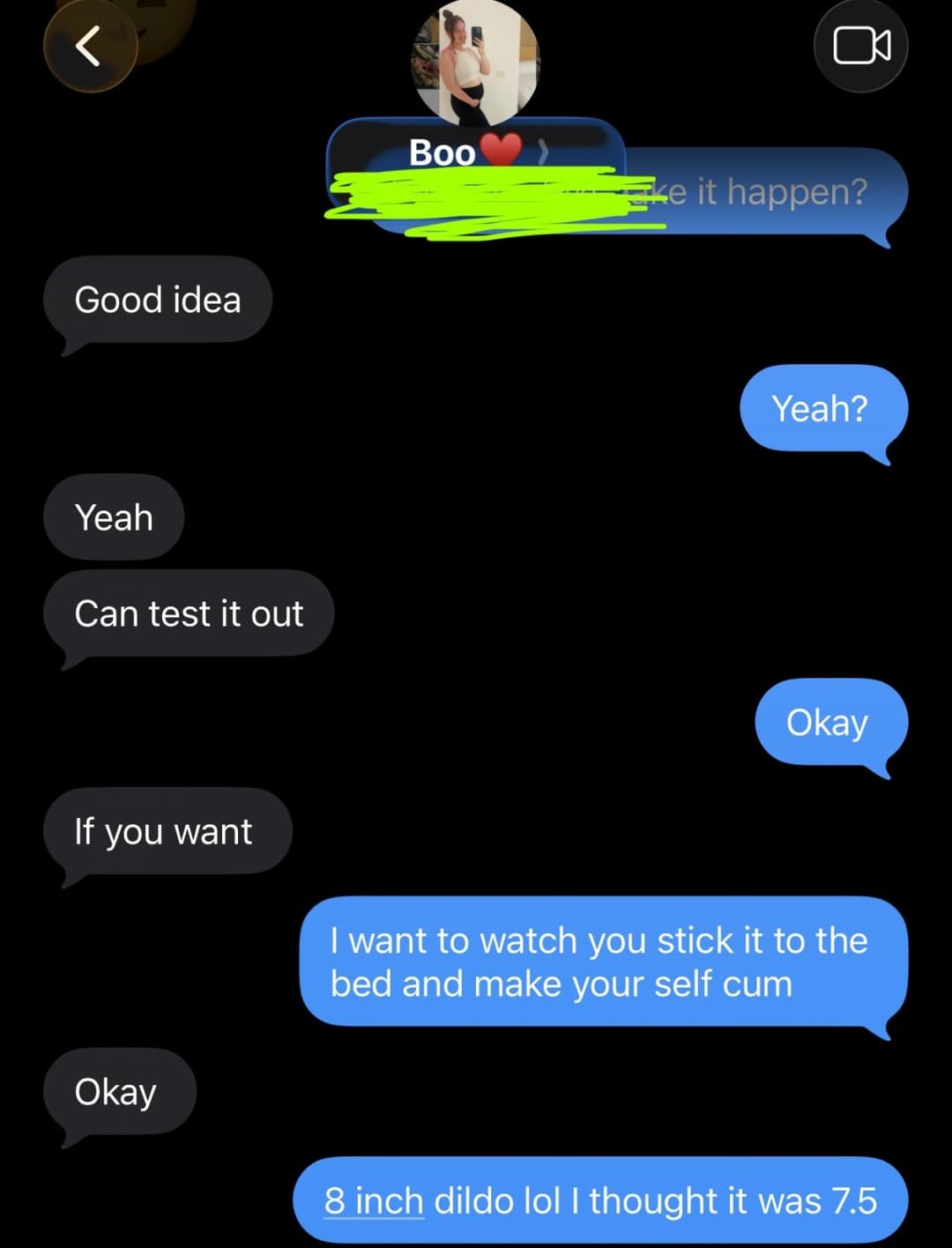 Wife reaction to 10.5 inch cock sleep t ele for vid LJ6808