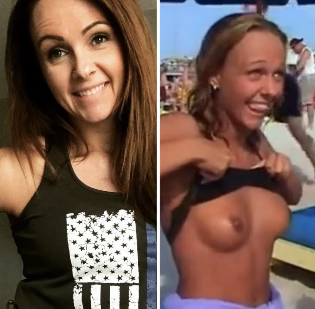 Irony is Jamie being so nervous to flash that she ends up on the cover of the DVD