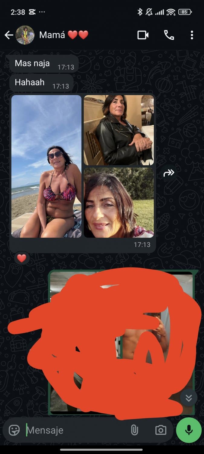 Chats con mi madre (real)