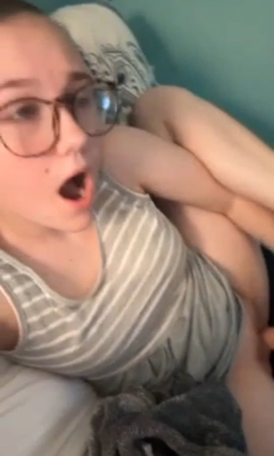Fucked her self like a whore