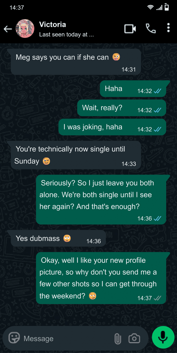 Click to view full size My girlfriend went to a Halloween frat party (2/3)