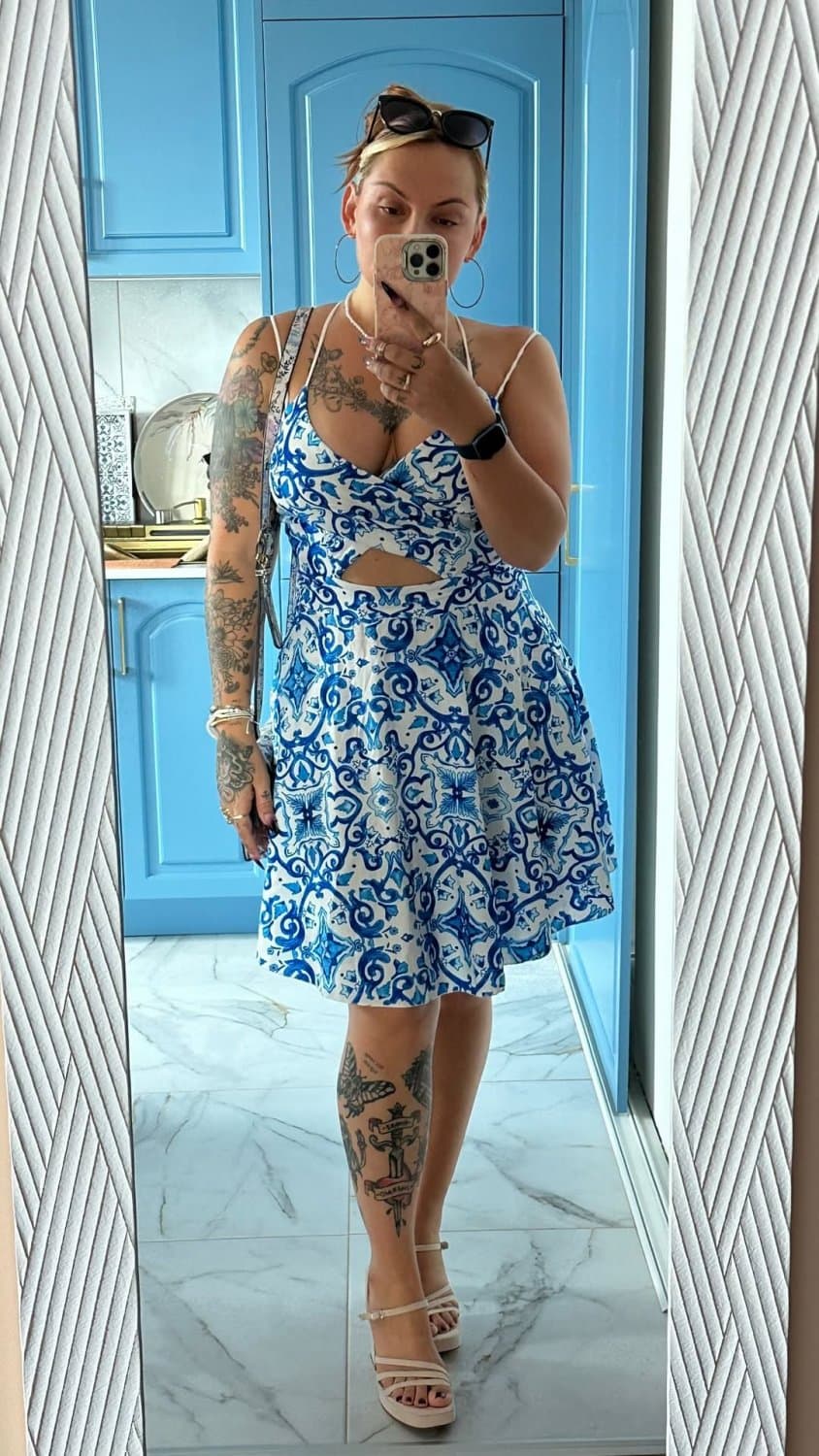 Serbian Tatted Bimbo Jelena Flaunting Body For Validation (NN)