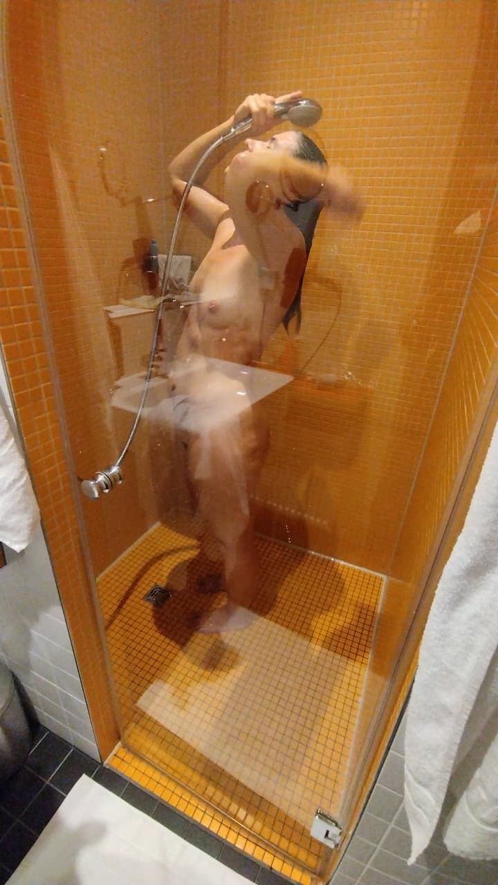 Shower voyeur