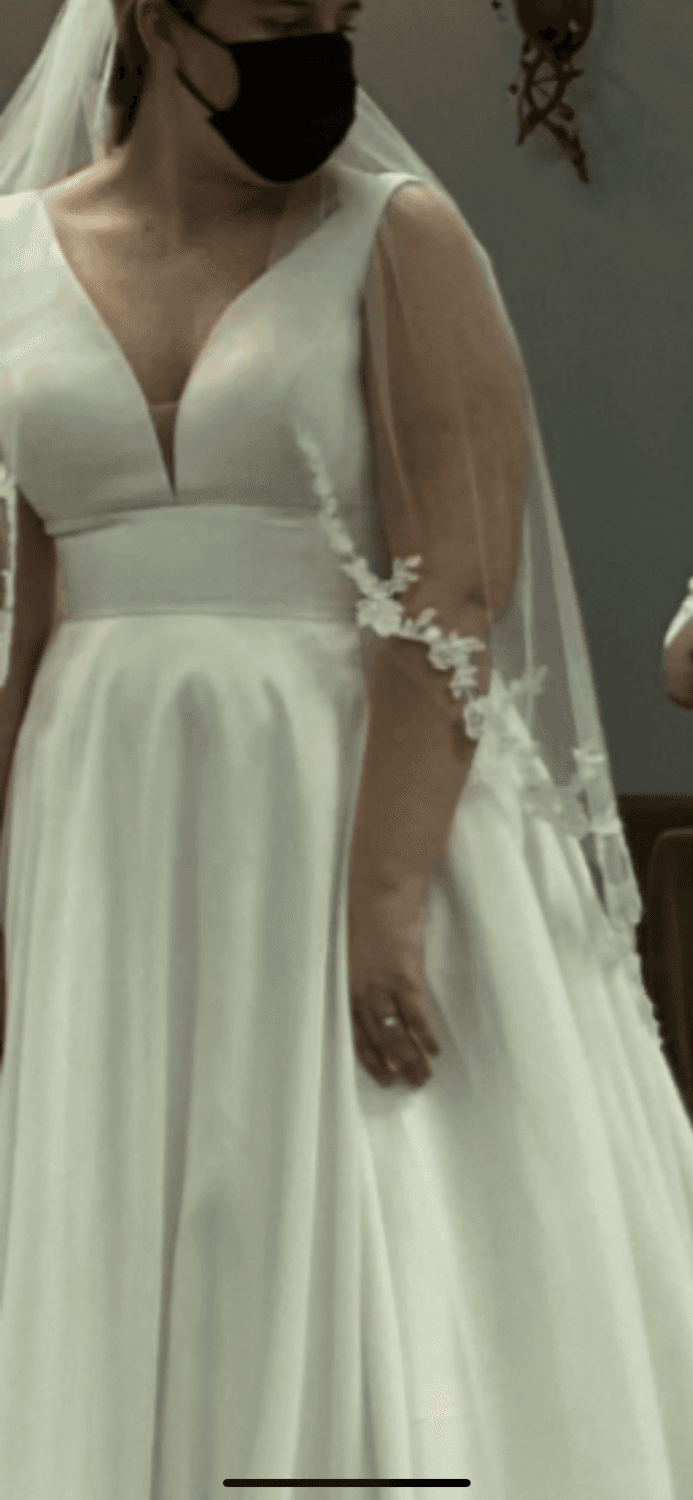 Click to view full size Aww sweetheart you look so sexy in your satin dress. Lose the mask. You can’t suck cock! COMMENTS!