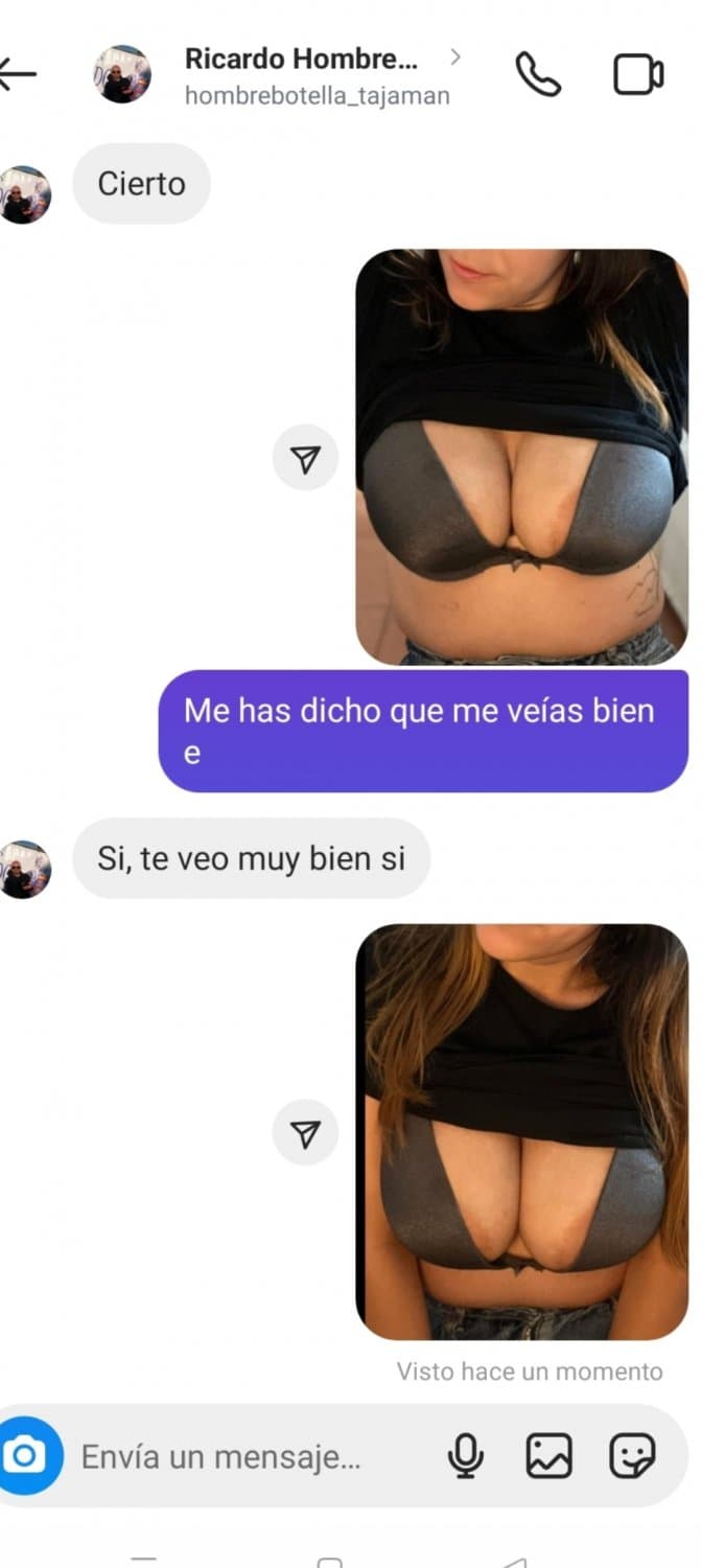 La exmujer de un amigo le escribe y el amigo se lo goza con la cerda (María Jesús Mata)