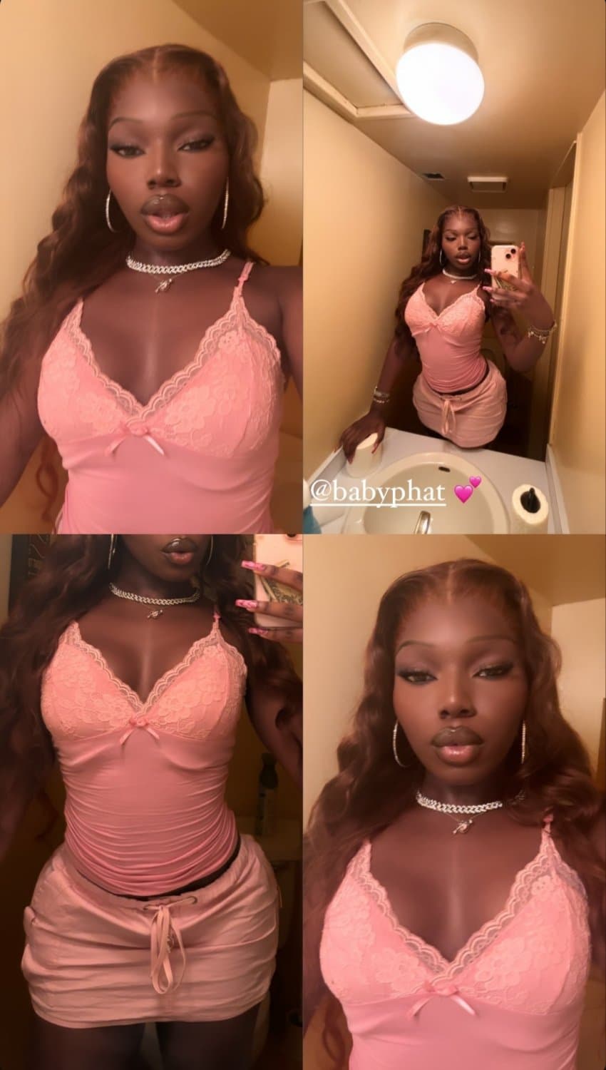 Dark Skinned Bimbo Barbie