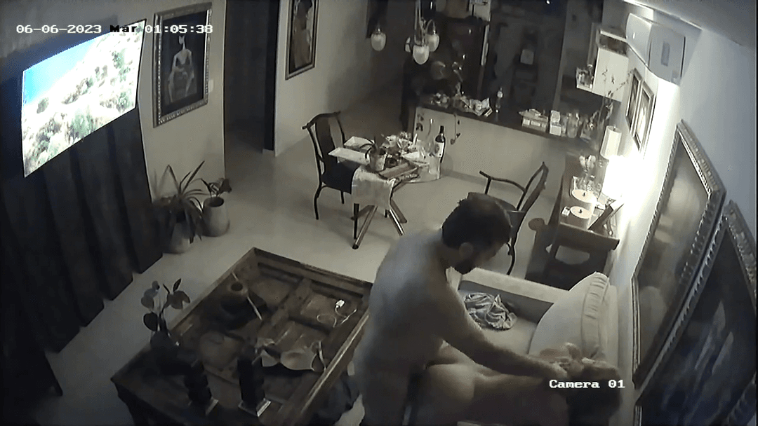 Hot Grandma caught having an Affair with young co-worker