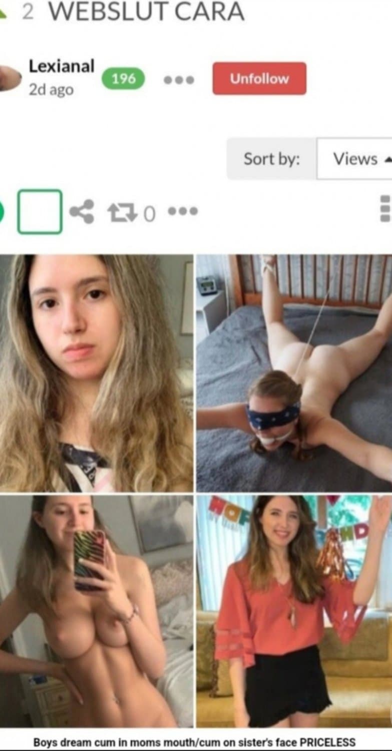 FUCK MY CUNT AND "CUM IN MY WHORE MOUTH "CARA THE CUNT!