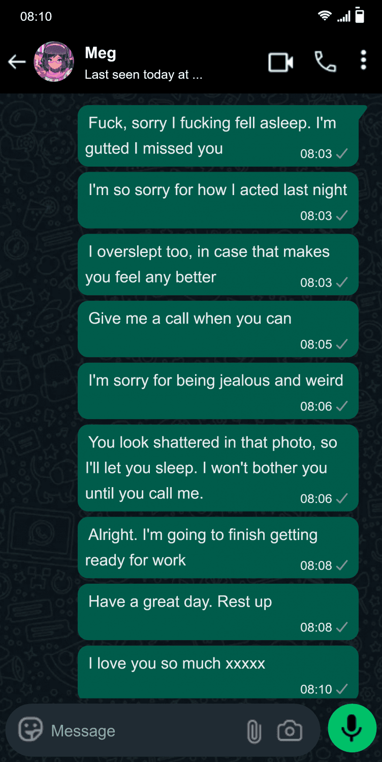 Click to view full size My girlfriend went to a Halloween frat party (2/3)