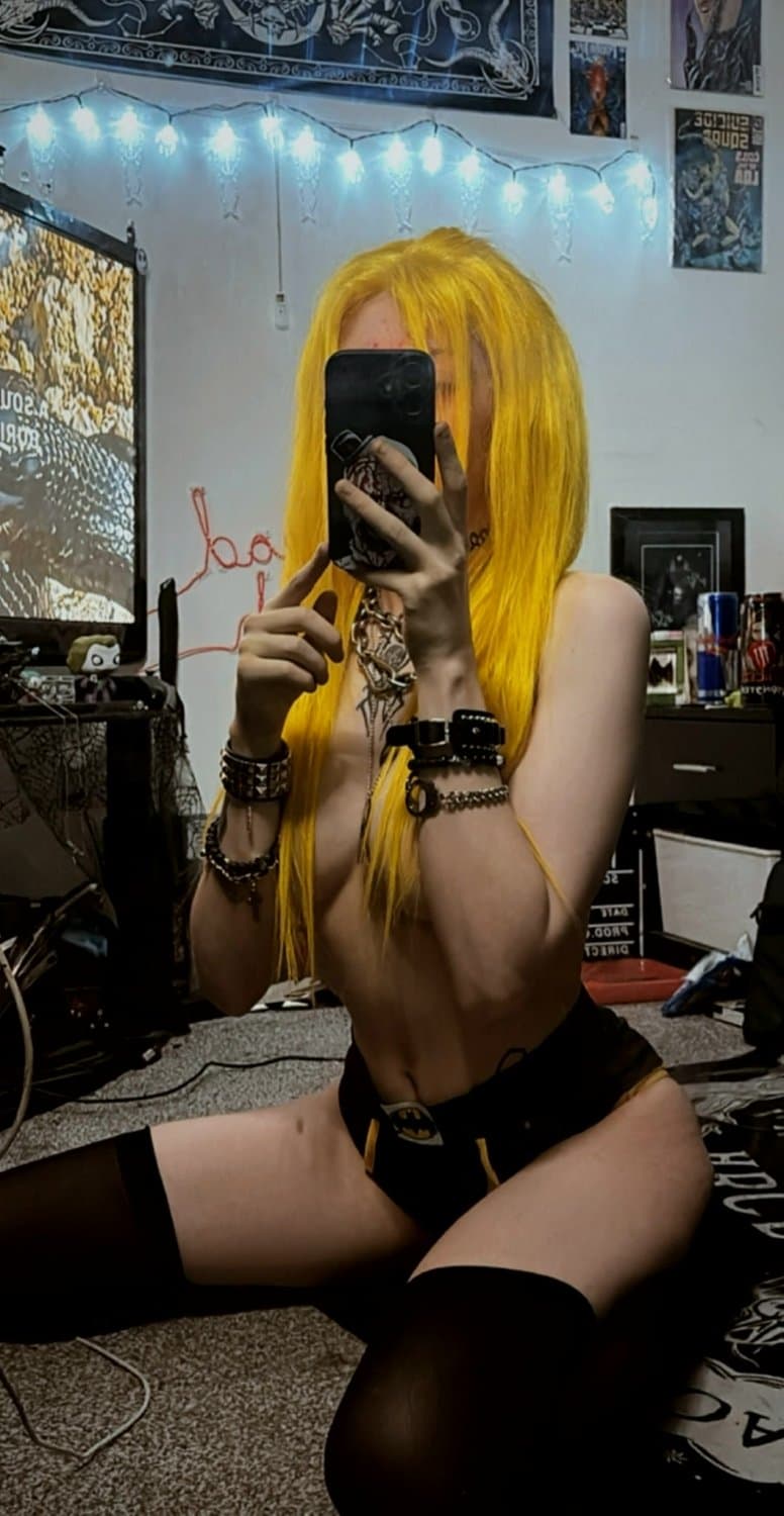 You wanted darkness… so I took my top off