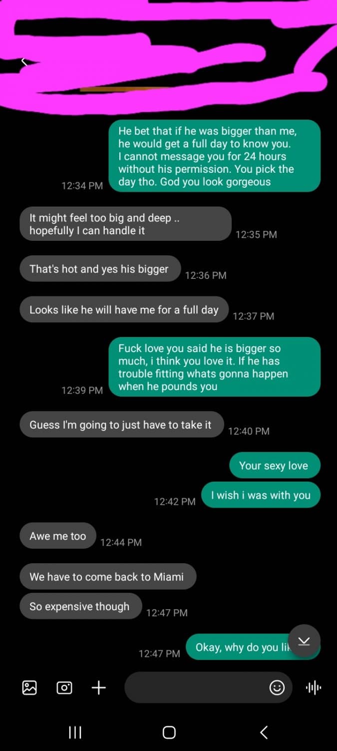 28m sean, huge bbc, kik savvysavage87 100% real texts from couples. kik me to lose your woman