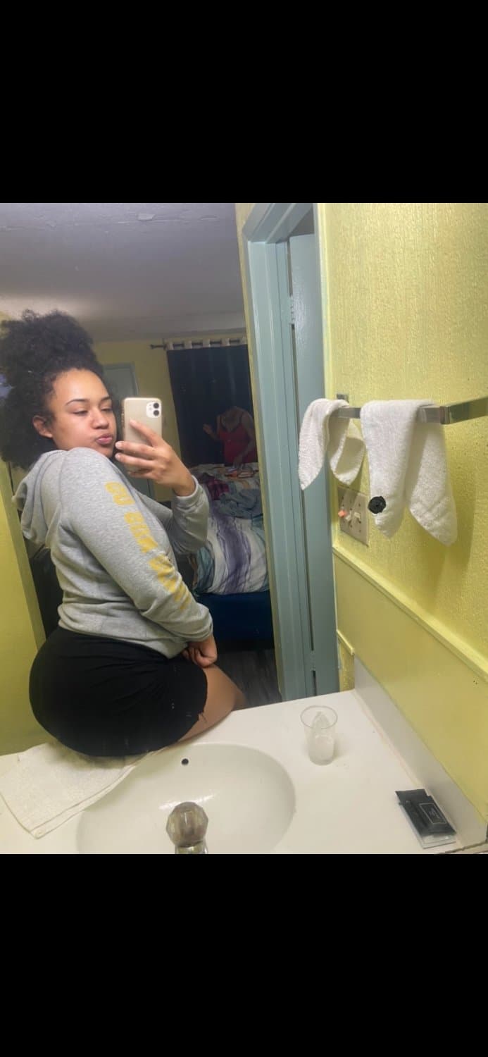 Big booty lightskin ebony milf jiggly ass pussy and soles on display for bbc