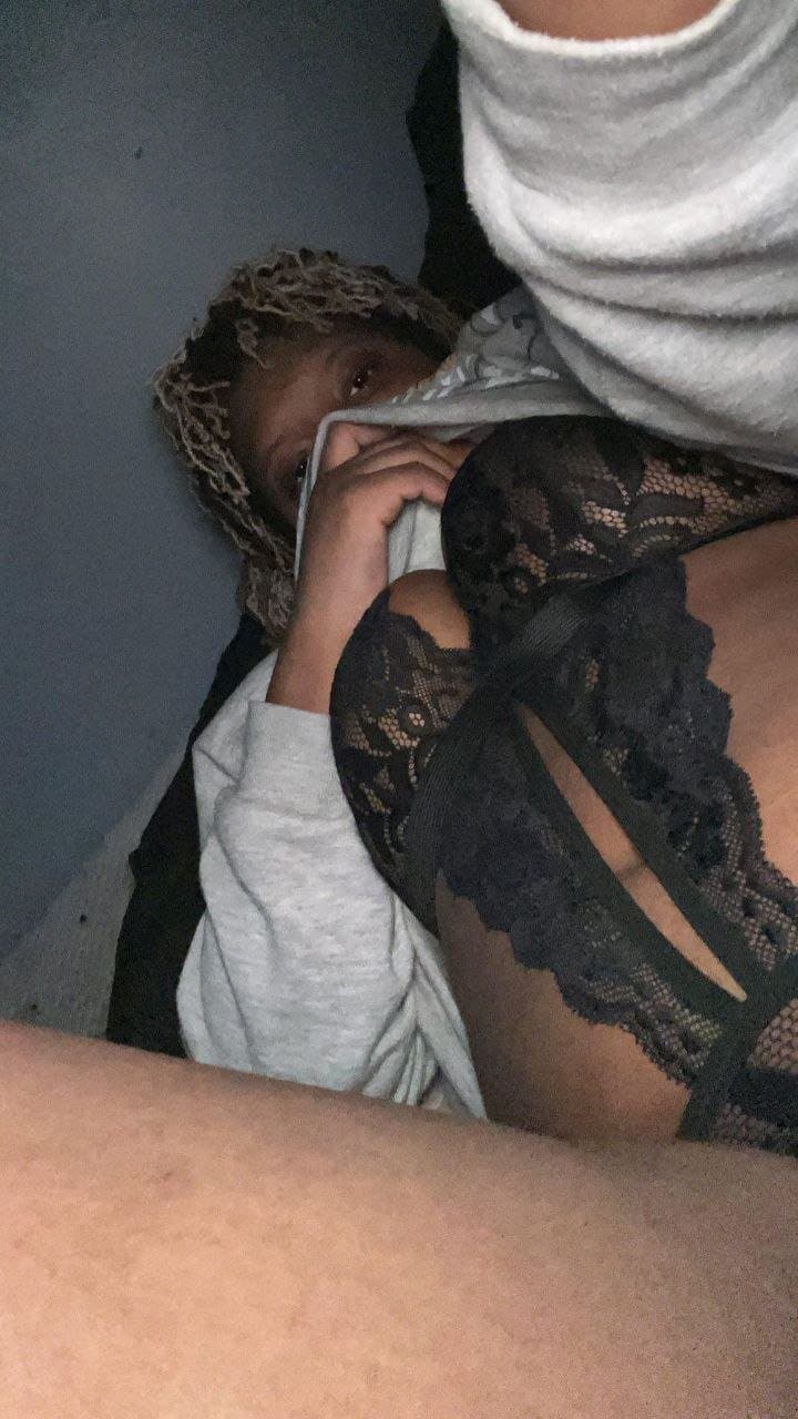 thick ebony girlfriend shared blacked